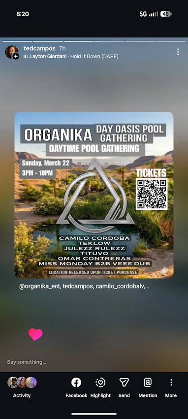 ORGANIKA POOL PARTY flyer